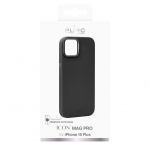 Other Phone Accessory Puro  Puro Icon Mag Pro Silicone Case with MagSafe with Metal Buttons for iPhone 15 Plus - Black