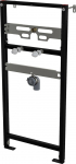 Concealed frame for urinal