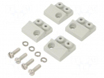 Holder | W: 76.5mm | H: 9mm | L: 25.5mm | for enclosures