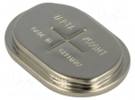 Re-battery: Ni-MH | V500H,coin | 1.2V | 500mAh | 34x24x6.15mm