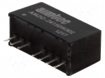 Converter: DC/DC | 2W | Uin: 18&divide;36V | Uout: 15VDC | Uout2: -15VDC | SIP8