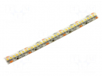 LED tape | white cold | 3528 | LED/m: 240 | 10.5mm | white PCB | IP65