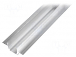 Profiles for LED modules | recessed | L: 2m | aluminium