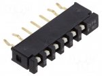 Switch: DIP-SWITCH | Poles number: 6 | OFF-ON | 0.01A/5VDC | Pos: 2
