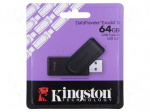Pendrive | USB 3.2 Gen 1 | 64GB | DataTraveler Exodia S | black