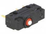 Microswitch SNAP ACTION | without lever | SPDT | 5A/250VAC | ON-(ON)