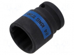 Socket: 12-angles | socket spanner,impact | 24mm | 1/2" | short