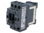 Contactor: 3-pole | NO x3 | Auxiliary contacts: NO | 24VDC | 38A | 690V