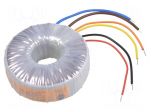 Transformer: toroidal | 160VA | 230VAC | 25V | 25V | 3.2A | 3.2A | 1.5kg
