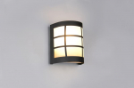 Trio Sintra sienas lampa E27 matt black R26456132 4017807648249