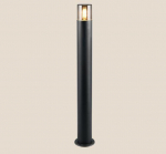 Trio Hoosic pole lamp 80 cm E27 matt black gaismeklis 424060132 4017807603613