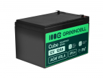 Greencell AGM VRLA 12V 12Ah maintenance-free battery for cash registers, toys, cameras (152x99x100mm