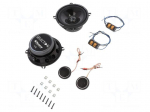 Car loudspeakers set | two-way,tweeter,woofer | 130mm | 70W | 4&Omega;