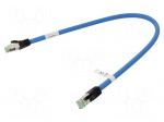 Patch cord | S/FTP | Cat: Cat 8.1 | RJ45 plug,both sides | stranded