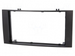 Radio mounting frame | VW | 2 DIN | black