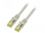 Patch cord | S/FTP | Cat 6a | RJ45 plug,both sides | stranded | Cu | 1m