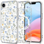 Other goods Tech-Protect Tech-Protect FlexAir MagSafe iPhone 16e Case - Daisies with Leaves