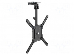 Holder | ceiling | 20kg | 23&divide;55" | black | Dim: 614x435x165mm