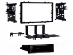 Radio frame | Acura,Honda,Isuzu | 2 DIN | black