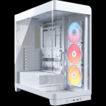 Corsair 4500X RS-R ARGB Tempered Glass Mid-Tower, White Midi Tower