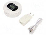 Sensor: gas | electrochemical,semiconductor | 0&divide;45&deg;C | &Oslash;95x20mm