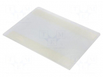 Label holder | transparent | self-adhesive | Size: A6