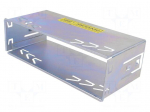 Car radio mounting half frame | 1 DIN | zinc | Panasonic