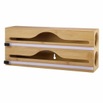 M&auml;nguala | PC | Konsoolid | Tarvikud // M&auml;nguasjad ja m&auml;ngud lastele // DA599A BAMBUSOWY ORGANIZER Z OBCINACZEM DO FOLII SPOŻYWCZEJ