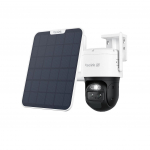 Reolink 4K Dual-Lens Wi-Fi 6 Battery-Powered Security Camera withSolar Panel 2 | Trackmix Series B770 | PTZ | 2.8mm/F1.6 | H.264/H.265 | Micro SD