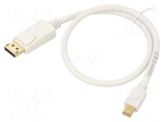 Cable | DisplayPort plug,mini DisplayPort plug | DisplayPort 1.2