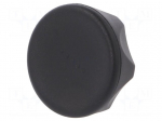 Knob | &Oslash;: 45mm | Int.thread: M8 | 13mm | H: 26mm | technopolymer (PA)