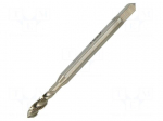 Tap | M4 | 700m | L: 63mm | Holder: square,machine | 3.4mm