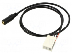 Aux adapter | Jack 3.5mm socket,Quadlock | Mercedes