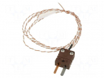 Sensor: temperature | thermocouple T | Insulation: PFA | -40&divide;260&deg;C