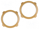 Spacer ring | MDF | 165mm | Kia | impregnated,varnished