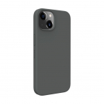 Back panel cover Evelatus Apple iPhone 13 Premium Magsafe Soft Touch Silicone Case Silver