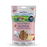 BALTICA Przysmaki Region&oacute;w Puppy Mono Meat Strips Lamb &ndash; dog treat &ndash; 90 g