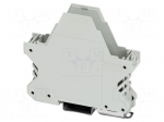 Enclosure base | grey | UL94V-0 | ME 22,5 | for DIN rail mounting