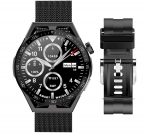 Rubicon RNCE88-2 Smartwatch with Silicone Strap + Bracelet / black