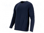 Long-sleeved t-shirt | Size: M (176/96-102) | navy blue | 170g/m2