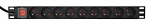 Gembird *Rack power strip PDU 9xFR 1U 16A F
