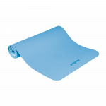 Spordiks ja aktiivseks puhkuseks // Spordikaubad ja varustus // Mata gimnastyczna do ćwiczeń joga, pilates, fitness, 183x61cm, grubość 1cm, materiał TPE, niebieska, REBEL ACTIVE