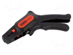 Stripping tool | 0.2&divide;6mm2 | Wire: round | 180mm | automatic