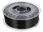 Filament: PET-G | 1.75mm | black | 220&divide;250&deg;C | 1kg | &plusmn;0,05mm