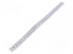 Ruler | figures vertically arranged,self-adhesive | W: 11mm