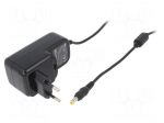 Power supply: switched-mode | 9VDC | 4A | Out: 5,5/2,1 | 36W | Plug: EU
