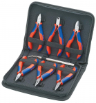 Knipex electronics pliers set 002016 - 7 pieces