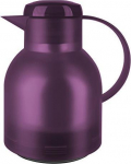 Emsa Samba vacuum jug Quick Press purple 1.0L