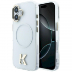 Case Karl Lagerfeld IML K Head Logo MagSafe for iPhone 17 / transparent