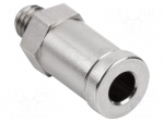 Straight push-in fitting | Mounting: M5-AG | Man.series: STV-GE | 5g